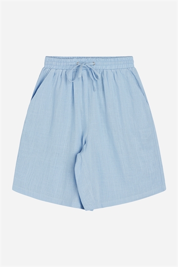 GRUNT Tanja Linen Shorts - Blue